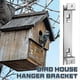 thumbnail image 3 of 2Sets Bird House Hanger Bracket Stable Rust Proof Galvanized Steel Bird House Mounting Bracket for, 3 of 5