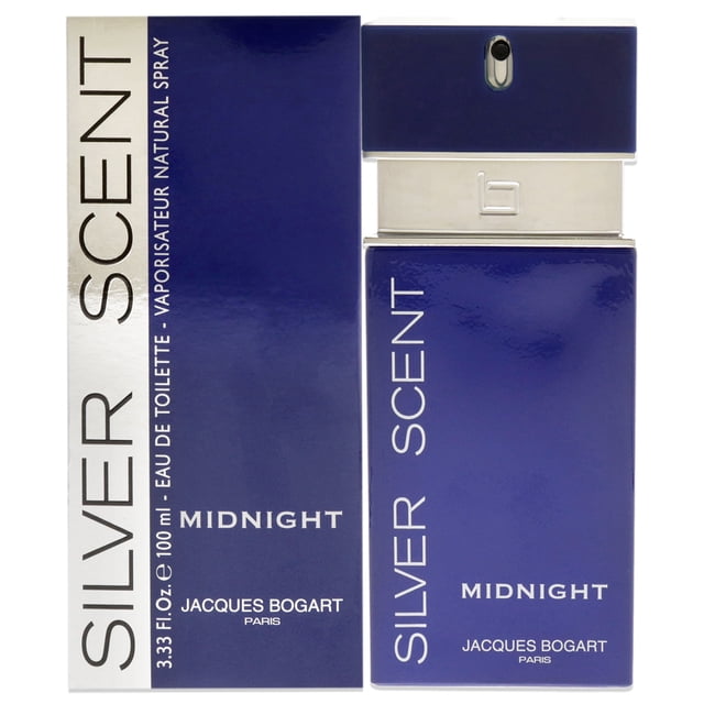 Espray EDT Jacques Bogart Silver Scent Midnight 3.3 oz