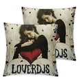 thumbnail image 2 of Nawypu Mom Gift from Daughter Son Hug Throw Pillow Cover I Love You Reminder Gift for Mom Mother Mama Birthday Gift Thanksgiving Gift (mom),Set of 2, 2 of 6