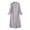 Gray, variant on Women Cotton Nightgown Button down Nightshirt Long Sleeve Pajama Dress V-Neck Plaid Night Robe Spring Autumn Womens Nightdress X-XL