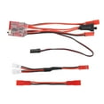 thumbnail image 2 of Controlador de Velocidad Electónica RC ESC, Controlador de Velocidad de RC ESC Fácil de Instalar Ampliateo bidireccional Aplicable Párrico 1/24 CAR, 2 of 7
