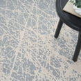 thumbnail image 3 of Nourison Lillian Abstract Indoor Area Rug Grey Cream 5'3" x 7'3", 3 of 8