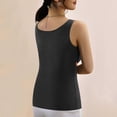 thumbnail image 4 of JIKNTTR Women's Thermal Shirts Thermal Underwear Tank Tops Lined Base Layer Cold Weather Winter Thermal Undershirts Basic Layer Underwear Tops, 4 of 5