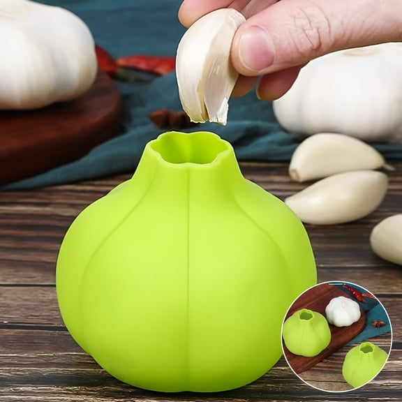 best sellerSilicone Garlic Peeler - Easy-to-Clean, Quick & Convenient Kitchen Tool for Effortless Garlic Skinning, Durable & Safe for Food Prep, Kitchen Gadget|Ergonomic Design|Durable Silicone