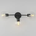 thumbnail image 5 of 21633CLBK-Maxim Lighting-Knox - 3 Light Bath Vanity-12 Inches Tall and 24.25 Inches Wide-Black Finish, 5 of 6