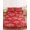 Red, variant on King Size Fitted Sheet Set - Dandelion Flowers 3 Piece Bedding Sets 16" Deep Pocket Fitted Sheet with 2 Pillowcases, Rustic Farmhouse Floral Yellow Brushed Microfiber Hotel Luxury Bed Sheets