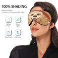 thumbnail image 5 of IAUYY Sleep Mask, Super Soft Eye Masks with Adjustable Strap, Lightweight Comfortable Blindfold,Perfect Blocks Light for Men Women Golden Retriever, 5 of 7