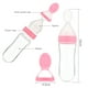 thumbnail image 4 of Cuchara de alimentación con biberón Cuchara dispensadora de alimentos para bebés, chupete de silicona, cuchara exprimible, biberón para alimentación diaria, viajes, niños y niñas Meterk Cuchara de alimentación con biberón, 4 of 7
