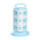 thumbnail image 2 of Regleta de enchufes con protección contra sobretensiones, torre con 3 puertos USB y 20 enchufes, cable de extensión de 2 metros, estación de carga vertical., 2 of 9