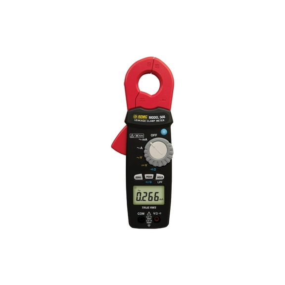 AEMC 566 - Clamp-On Leakage Current Meter (60 A AC/DC)