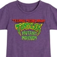 thumbnail image 3 of Teenage Mutant Ninja Turtles: Mutant Mayhem - Movie Logo - Toddler And Youth Girls Short Sleeve Graphic T-Shirt, 3 of 5