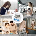 thumbnail image 5 of GJX Digital Display Visual Electronic Timer Kitchen Timer Students Reading Time Reminder Clock Timer Kid Timer Visual Countdown Visual Timer for Kids Ring Stopwatch Kitchen Timer Wind Up 3 Minute, 5 of 7