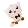 thumbnail image 3 of Almohada de cojín de felpa de gato, relleno de algodón PP, decoración del hogar, muñeca, cara sonriente, juguetes de peluche de dibujos animados, regalos, 50 cm Yuarrent WJ1190-09, 3 of 4