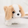 thumbnail image 1 of Electric Plush Dog Doll Nodding Barking Tail Wagging Suitable for Baby Children, 1 of 2