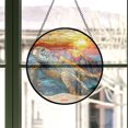 thumbnail image 3 of Turtle 16 Stained Glass Suncatcher Ornament, Xmas Hanging Ornament, Mother’S Day Ornament, Valentine Ornament Gift, Celebration Hanging Decor, Keepsake 2025, 3 of 6