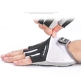 thumbnail image 2 of Bike Gloves Cycling Fingerless Gloves with Breathable Mesh Fashion Design for Motorcycle Mountain Riding Driving Sports Outdoors Exercise(L), 2 of 8