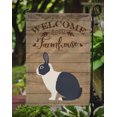 thumbnail image 3 of Carolines Treasures CK6902GF Dutch Rabbit Welcome Garden Flag - 11 x 0.01 x 15 in., 3 of 3