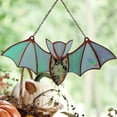 thumbnail image 2 of Halloween coloridos accesorios de murciélago acrílico atmósfera de terror ventana decoraciones interiores, 2 of 5