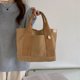 thumbnail image 1 of Bolso de mano de lona para mujer de Niche, de gran capacidad, sencillo y combinable, para el almuerzo, moderno, 1 of 4