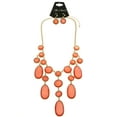 thumbnail image 2 of Mi Amore Necklace-Earring-Set Pink/Gold-Tone, 2 of 3