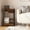 Walnut, variant on Narrow Side Table, 3-Tier Slim End Table with Storage Shelf, Modern Sofa Thin Side Tables for Small Spaces,Nightstand with Magazine Rack Space Saving