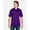 Campus Purple, variant on CORE365 CE104 Men's Market Snag Protect Mesh Polo-White-M