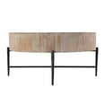 thumbnail image 4 of Butler Specialty Company Akemi 38.5"W Wood and Iron Coffee Table - White Washed, 4 of 6