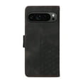thumbnail image 3 of for Google Pixel 8 Pro Wallet Case, Pattern PU Leather Purse Phone Case with [Credit Card Slots] [Wrist Strap] Stand Shockproof Full Body Protective Cover for Google Pixel 8 Pro, Black, 3 of 10