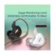 thumbnail image 3 of Auriculares con cable, auriculares True Bass, auriculares internos con reducción de ruido con cable desmontables (estándar V, 3 of 5