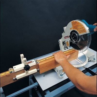 Stop Jig for Radial Arm or Miter Saw 