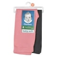 thumbnail image 2 of Gerber Baby Girl Pull-On Pants, 2-Pack (Newborn - 12M), 2 of 7