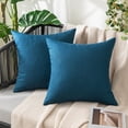 thumbnail image 1 of Fundas de Almohada MIULEE Impermeables Decorativas para Exterior 40x40 cm Azul, 1 of 7