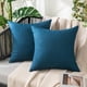thumbnail image 1 of Fundas de Almohada MIULEE Impermeables Decorativas para Exterior 40x40 cm Azul, 1 of 7