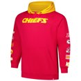 thumbnail image 2 of Men's Fanatics Red Kansas City Chiefs Big & Tall Patched Out Pullover Hoodie, 2 of 3