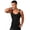 Black A, variant on vastwit Mens Bodybuilding Muscle Tank Tops Sleeveless Ribbed Knit Shirts Night Clubwear Cut Out Tops Black A M