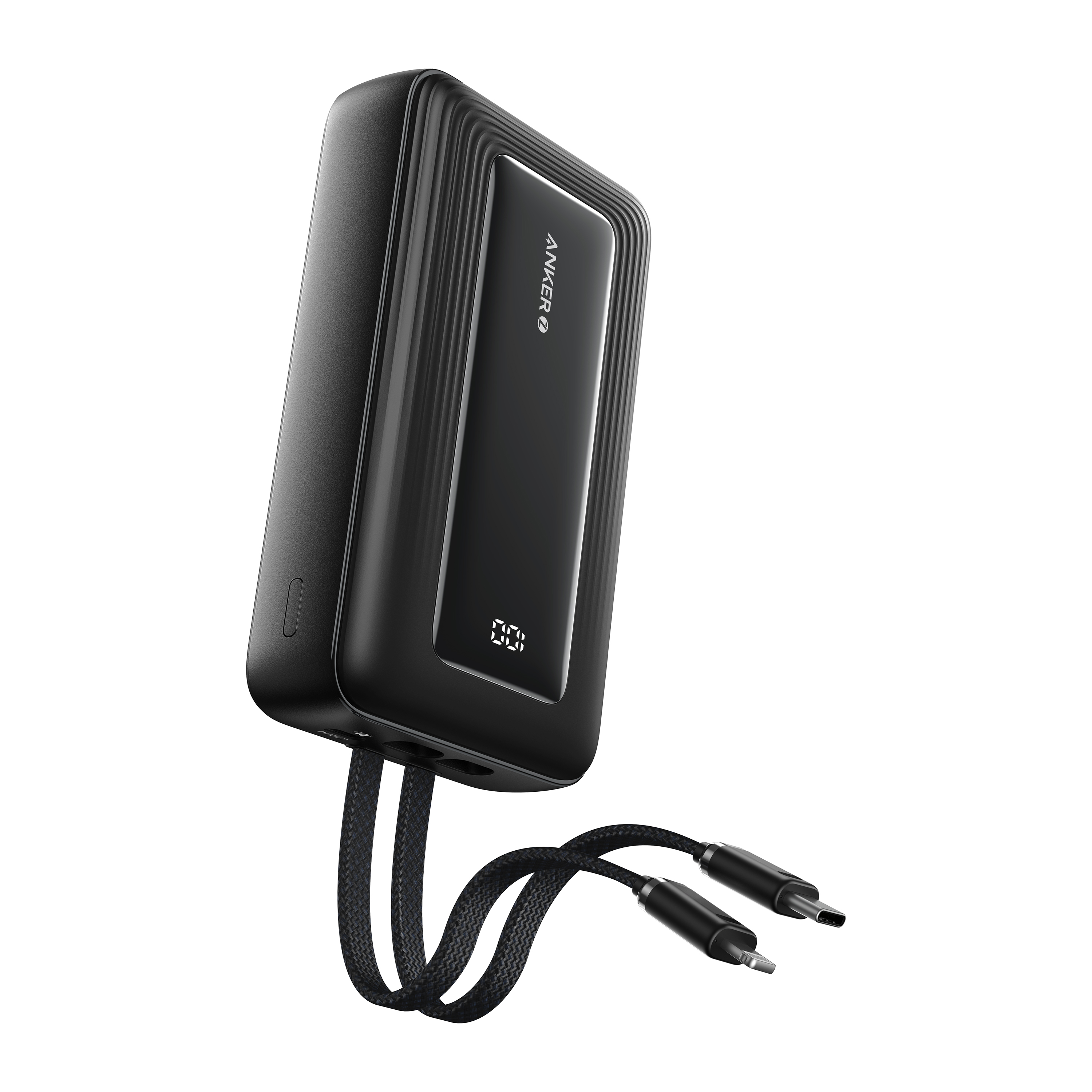 Anker 20000mAh Power Bank with Built-in Lightning and USB-C Cables photo 2