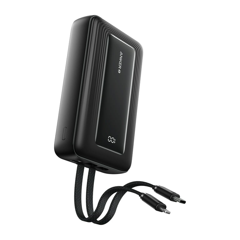 Anker 20,000mAh Power Bank, 30W Fast Charging, Built-In USB-C + Anker 20,000mAh Power Bank, 30W Fast Charging, Built-In USB-C +