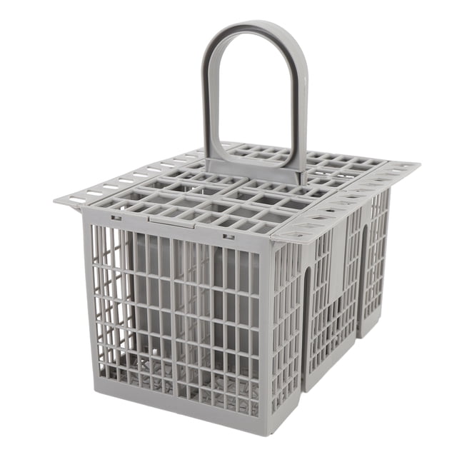 Dishwasher Silverware Basket, Multifunctional Dishwasher Utensils Cutlery Basket Slick Surfaces High Temperature Resistant for Hotels