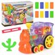 thumbnail image 3 of New Domino Train Car Set Sound Light Automatic Laying Domino Brick DIY Colorful Dominoes, 3 of 5