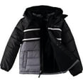 thumbnail image 3 of London Fog Boys 4-7 Active Puffer Jacket Winter Coat with Fleece Hat, 3 of 5
