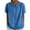 Blue, variant on Summer Linen Blouse for Women Fast Drying T-shirt Solid Color Tunic Tops Crew Neck Workout Tops Short Sleeve Going Out Tops