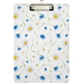 thumbnail image 2 of GZHJMY Wildflowers Clipboard A4 Standard Size Decorative Clipboard with Low Profile Metal Clip for Students Men Women Classroom and Office Whiteboard Clipboards, 2 of 7