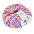 thumbnail image 4 of Ccdes Acrylic Yarn Medium Thickness Gradient Multi Color Durable Acrylic Fadeless Breathable Crochet Yarn For Sweater Hat Doll,Knitting Yarn,Crochet Thread, 4 of 8