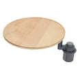 thumbnail image 2 of Car Food Tray,Rotating Car Cup Holder Tray Adjustable Multifunctional Wooden Cup Holder Table for Computer PC 5KG Bearing, 2 of 7