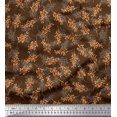 thumbnail image 1 of Soimoi polyester Crepe Fabric Berries Fruits Print Fabric by the Yard 42 Inch Wide, 1 of 3