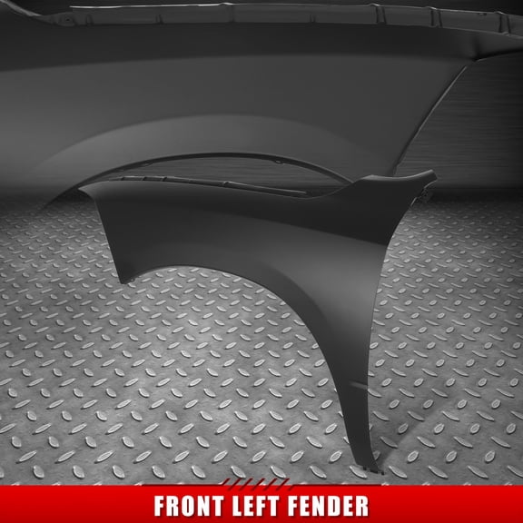 Nuvision for 09-18 Dodge Ram 1500-5500 Front Driver Left Side Primered Wheel Fender Flare