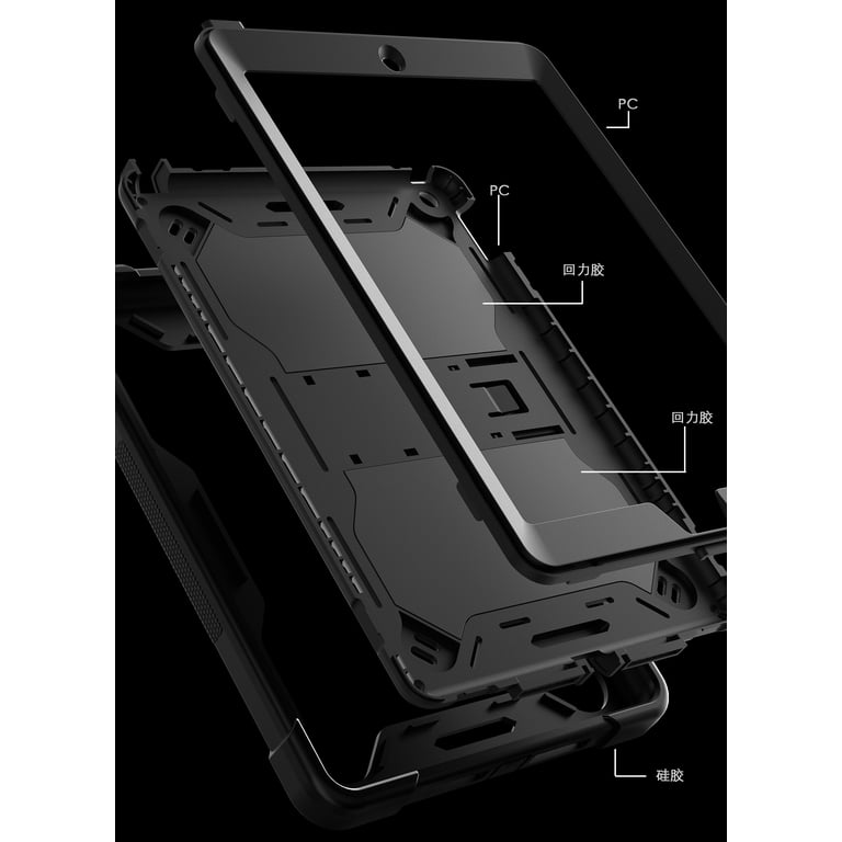 Étui Folio Magnétique Gorilla Tech Pour IPad Air 4 / IPad Pro 11 (2020) - Noir - Neuf