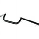 thumbnail image 2 of Krator Motorcycle Handlebar 1" Black Cafe Racer Clubman Compatible with Harley Davidson Road King Fuel Injected, 2 of 4