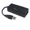 thumbnail image 1 of 2 Dual Rj11 Ports Usb 56k External Dial Up Voice Fax Data Modem For Windows 7 8, 1 of 4