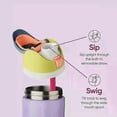 thumbnail image 4 of Owala FreeSip Insulated Stainless Steel Water Bottle with Straw, 32OZ - Ideal for British Commutes and Days Out, 4 of 5